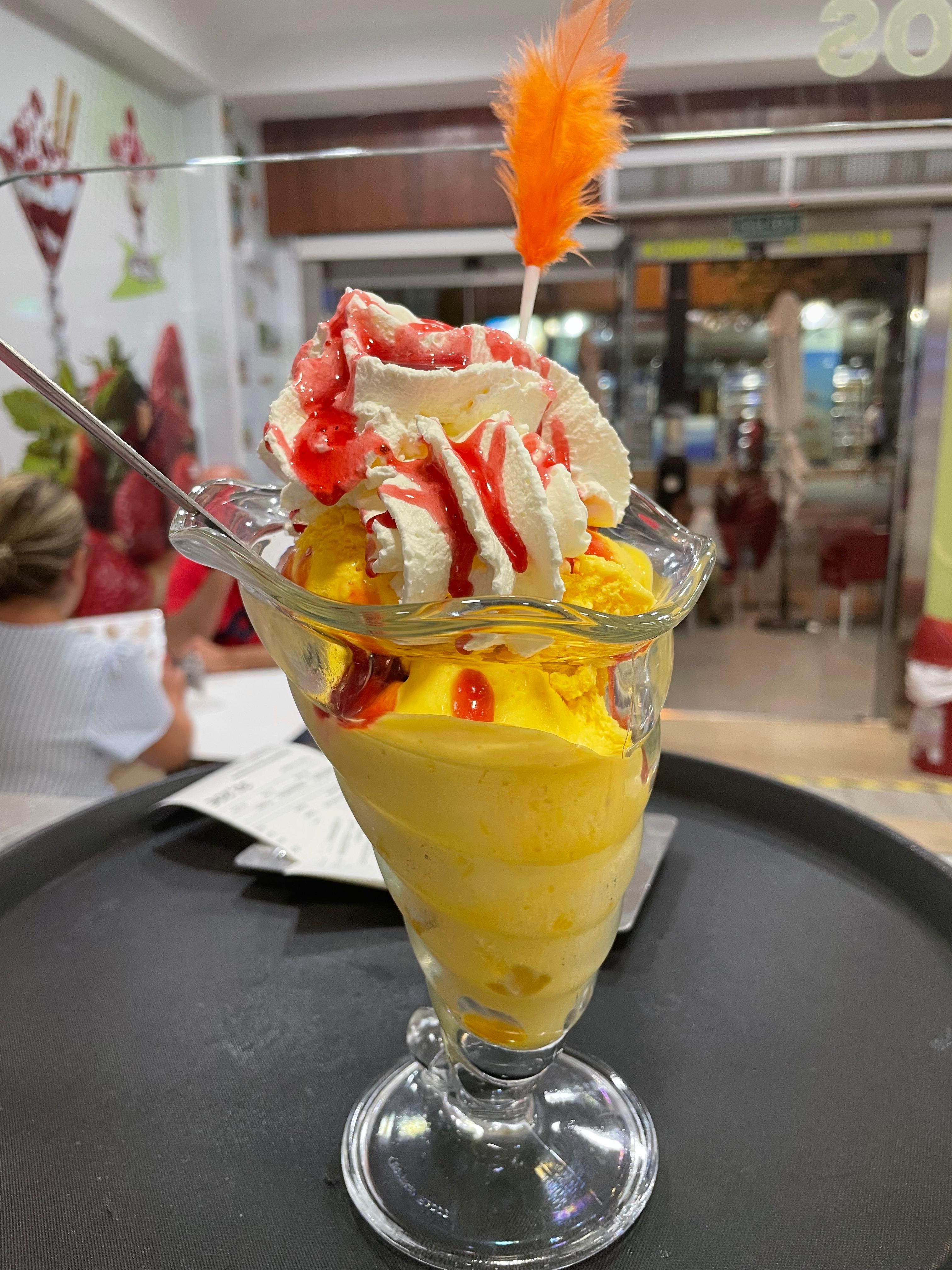 Copa helada artesana 1